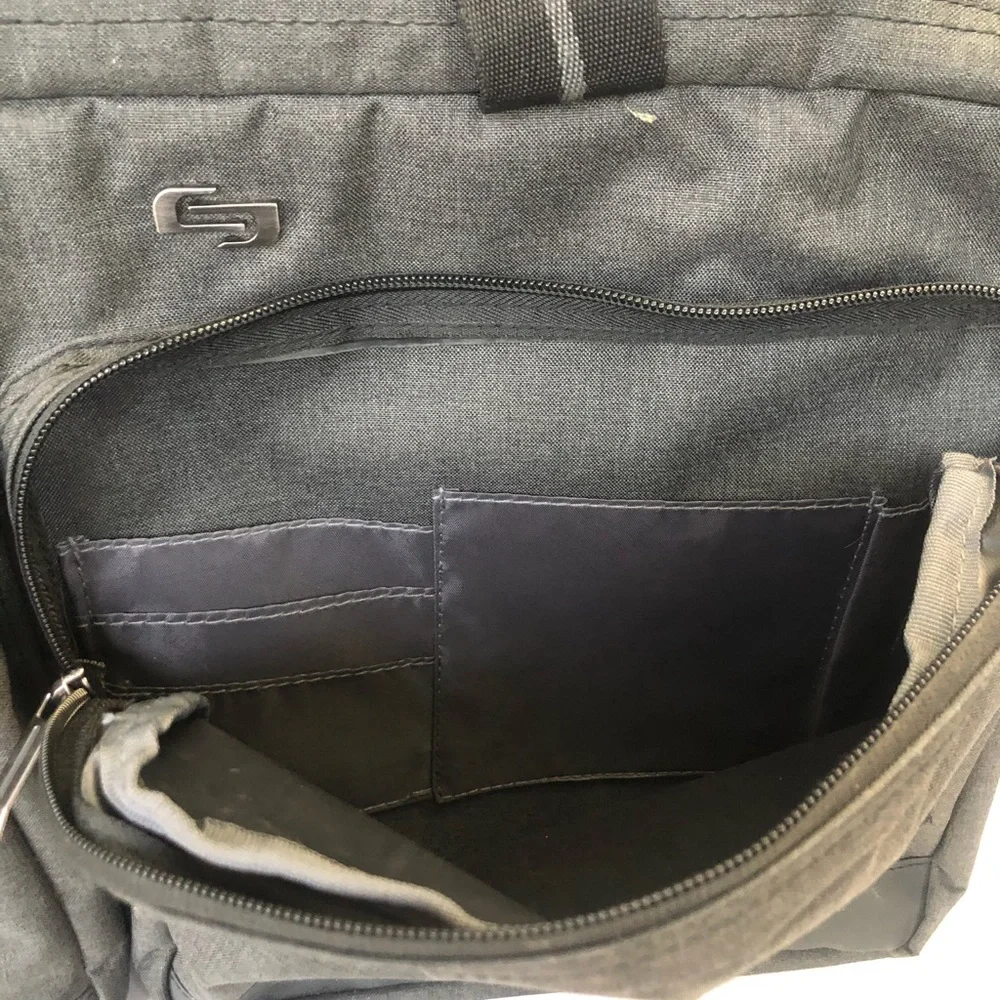 Solo New York laptop backpack/messenger bag